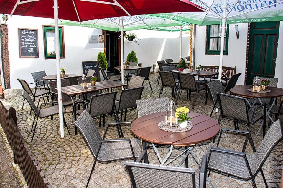 Pension Goldener Zwinger 迈宁根 外观 照片