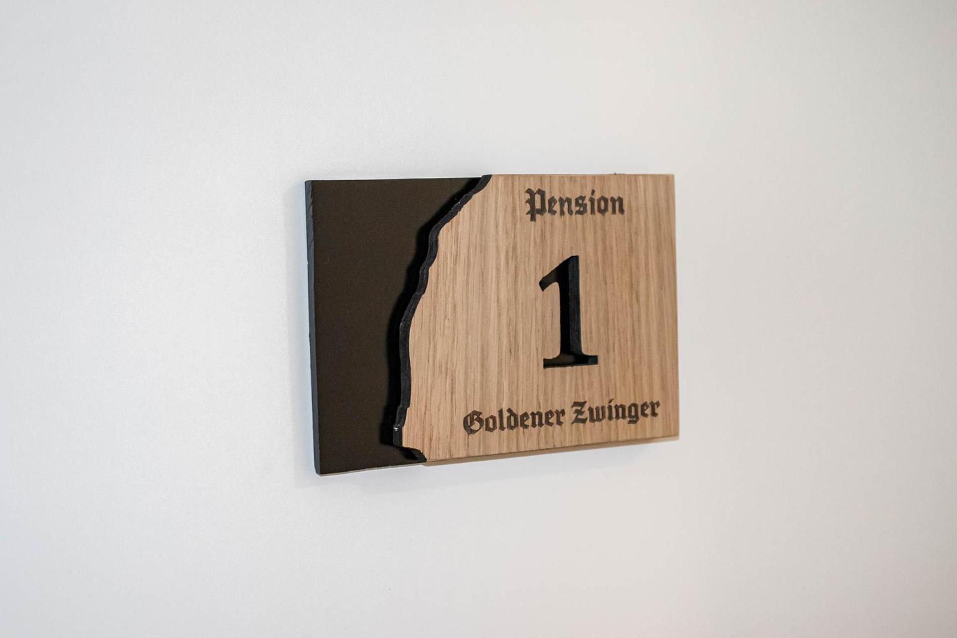 Pension Goldener Zwinger 迈宁根 外观 照片