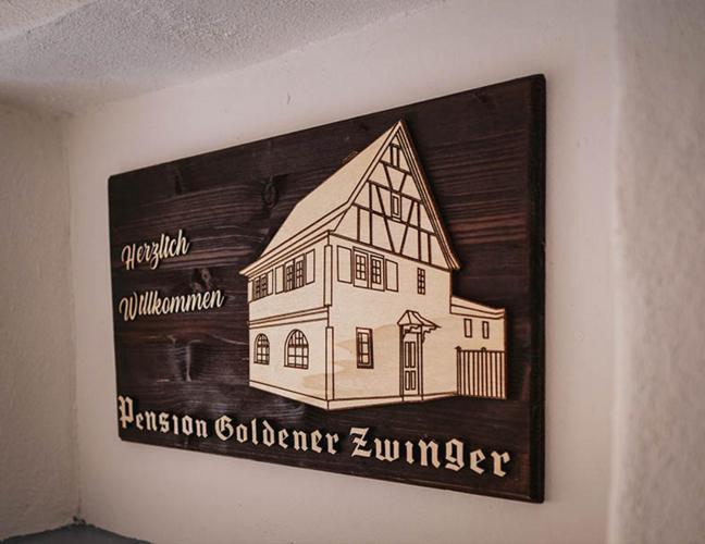Pension Goldener Zwinger 迈宁根 外观 照片